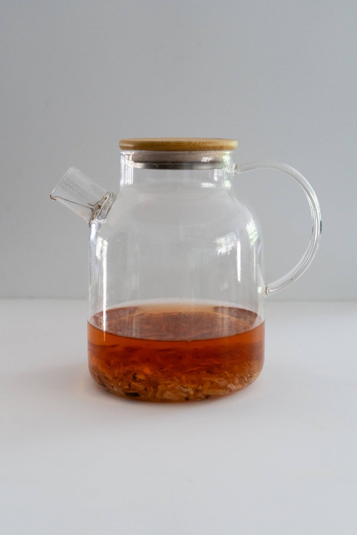 Glass Teapot with Strainer | For Loose Leaf Herbal Tea