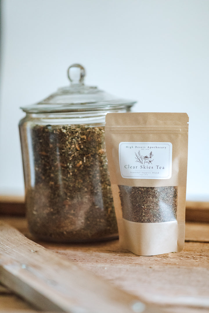 Clear Skies Tea - seasonal relief